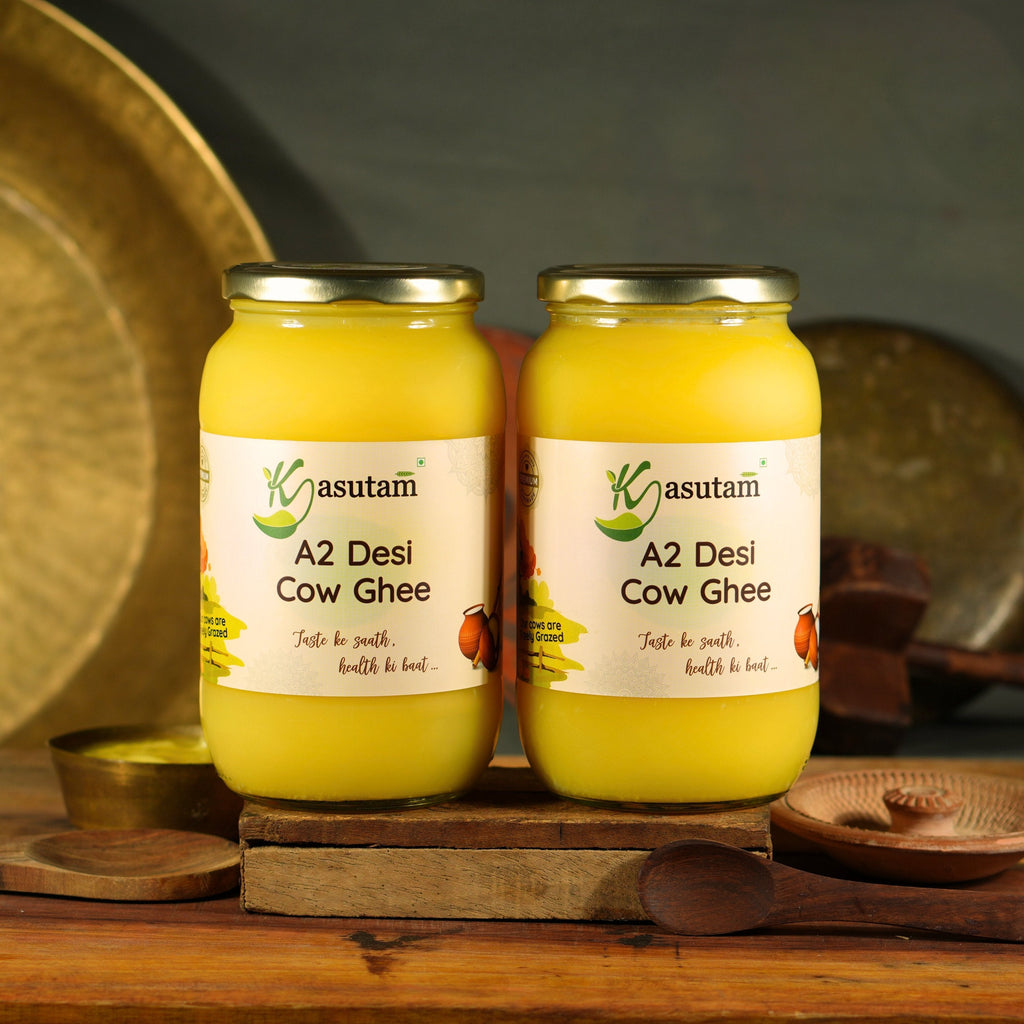 Kasutam A2 Desi Cow Bilona Ghee | Grocsy