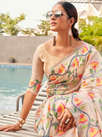 Tikhi Imli Floral Organza Ready to wear Saree | Grocsy