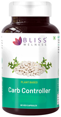 Bliss Welness Carb Controller White Kidney Bean Extract Vegetarian Capsule | Grocsy