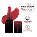 Swiss Beauty HD Matte Lipstick , High Coverage , Lightweight - 01 Siren In Scarlet | Grocsy