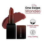Swiss Beauty HD Matte Lipstick , High Coverage , Lightweight - 11 Chocolava | Grocsy