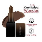 Swiss Beauty HD Matte Lipstick , High Coverage , Lightweight - 18 Coffee | Grocsy