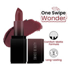 Swiss Beauty HD Matte Lipstick , High Coverage , Lightweight - 23 Murphy Brown | Grocsy