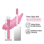 Swiss Beauty Plump Up Wet Lip Gloss For Glossy And Fuller Lips - 5 Mauve Muse | Grocsy