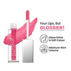 Swiss Beauty Plump Up Wet Lip Gloss For Glossy And Fuller Lips - 11 Pin Sin | Grocsy