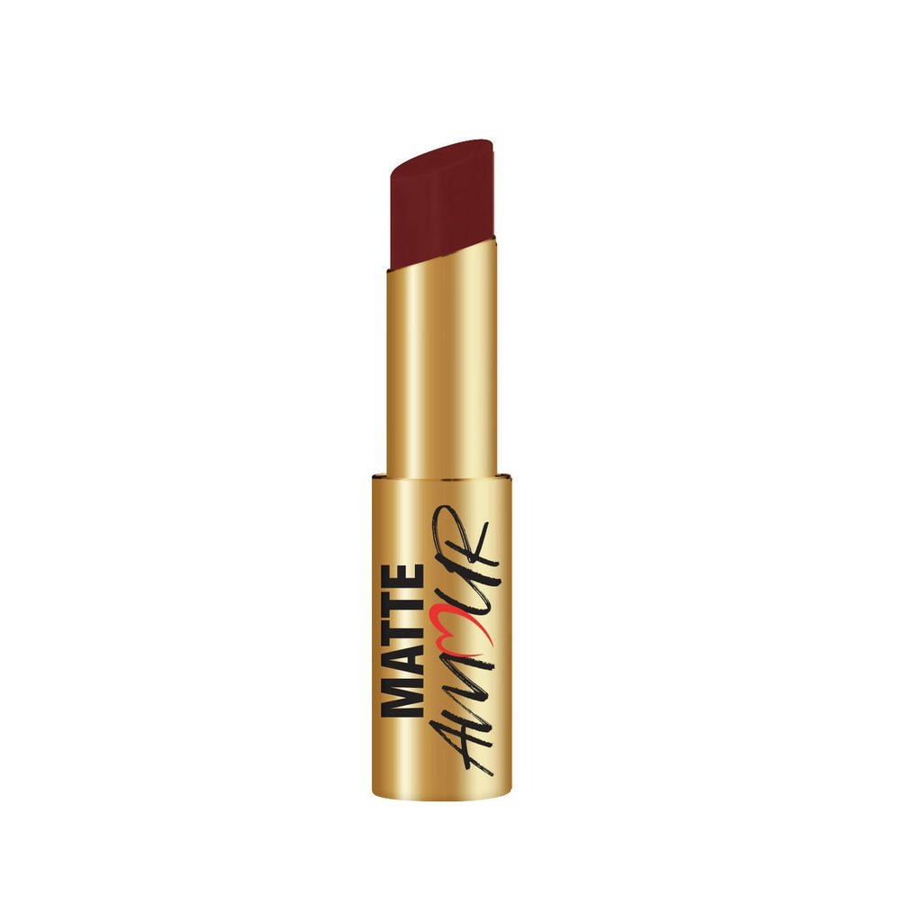 Jaquline USA Matte Amour Matte Lipstick - Obsession 02 | Grocsy