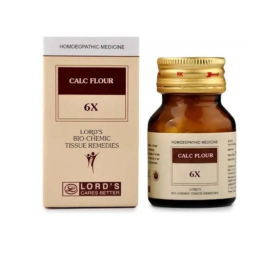 Lord's Homeopathy Calc Flour Biochemic Tablets | Grocsy