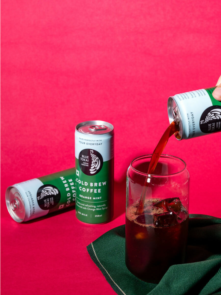 Blue Tokai Cold Brew Coffee Orange Mint Can | Grocsy