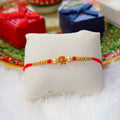 Indianvibez Colourful Beads With Stone Fancy Rakhi | Grocsy