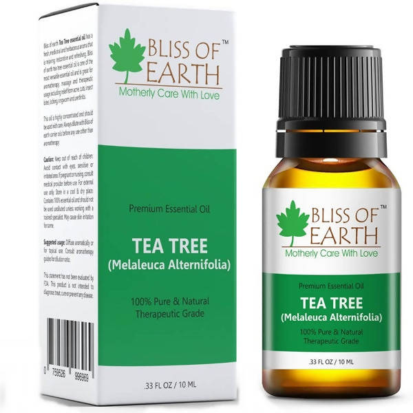 Bliss of Earth Premium Essential Oil Tea Tree | Grocsy