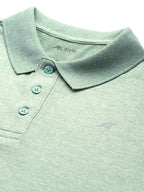 Alcis Men Polo Collar Anti Static Slim Fit Sports T-shirt | Grocsy