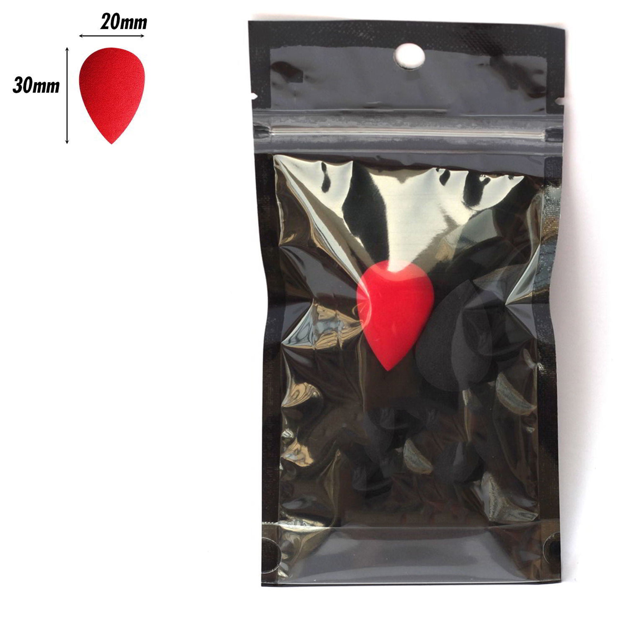 PAC Studio Mini Blender - Water Drop (2 Pcs) (Red + Black) | Grocsy