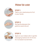 Citta Baby & Kids Nourishing Baby Massage Oil | Grocsy