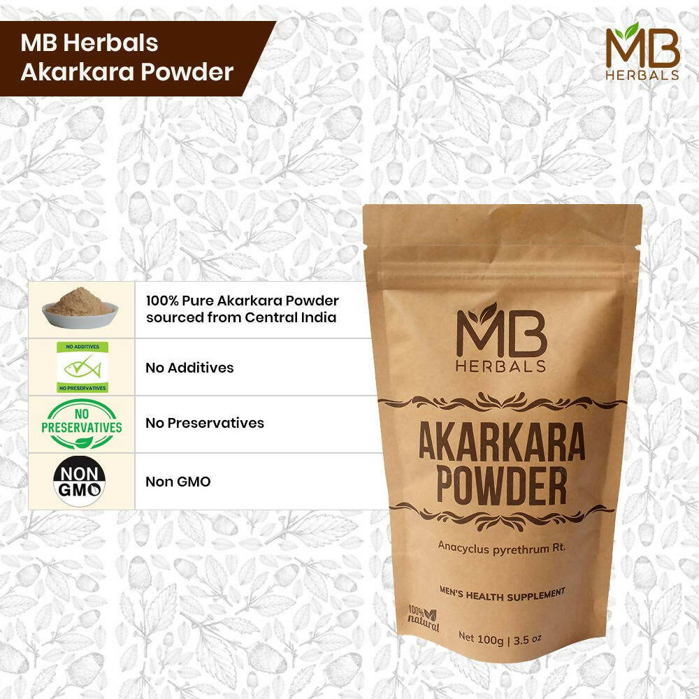 MB Herbals Akarkara Powder | Grocsy