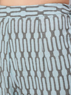 Aks Paisley Printed Straight Kurta With Palazzos | Grocsy