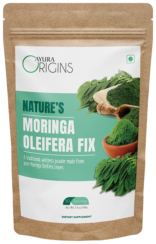 Ayura Origins Nature's Moringa Oleifera Fix Powder | Grocsy