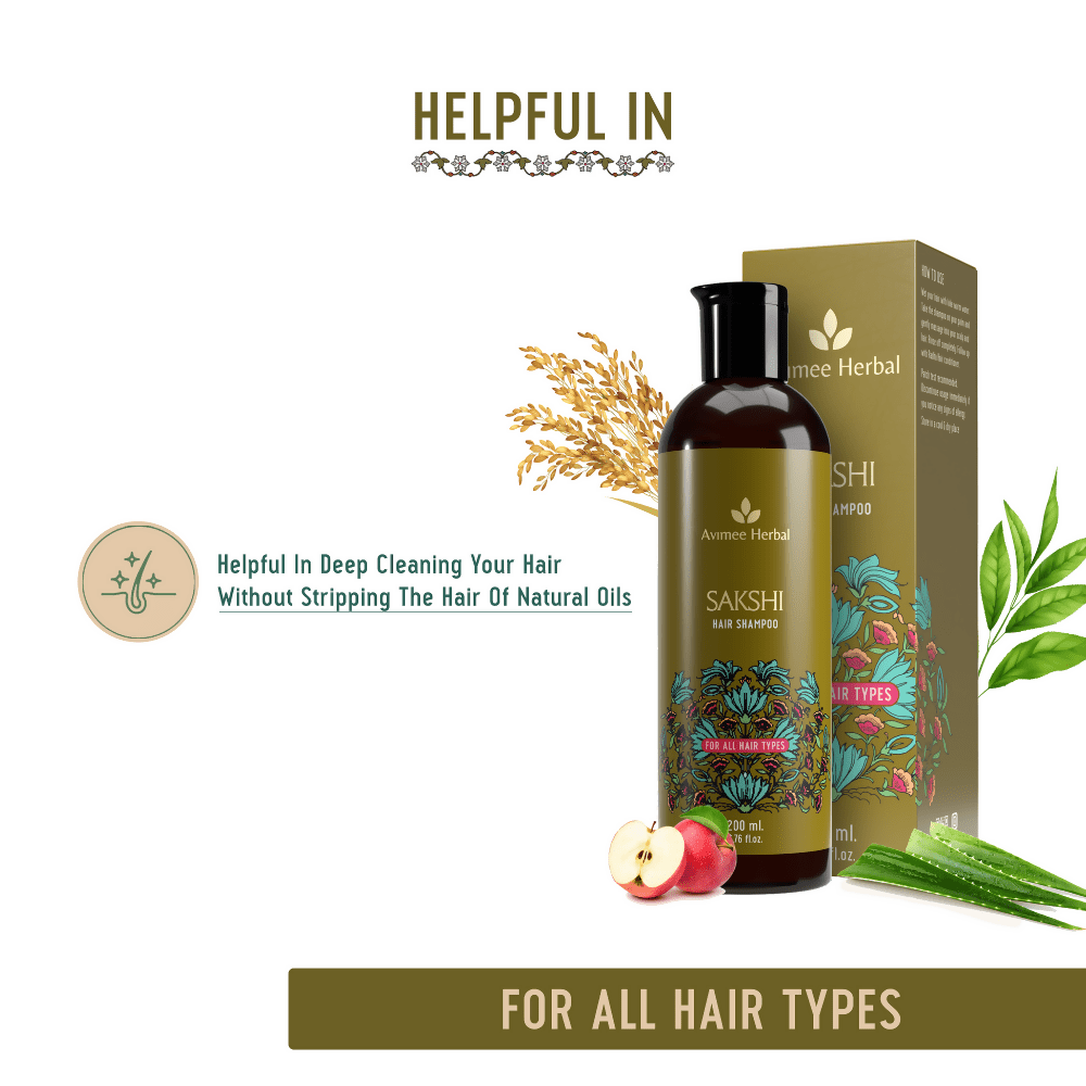 Avimee Herbal Sakshi Hair Shampoo | Grocsy