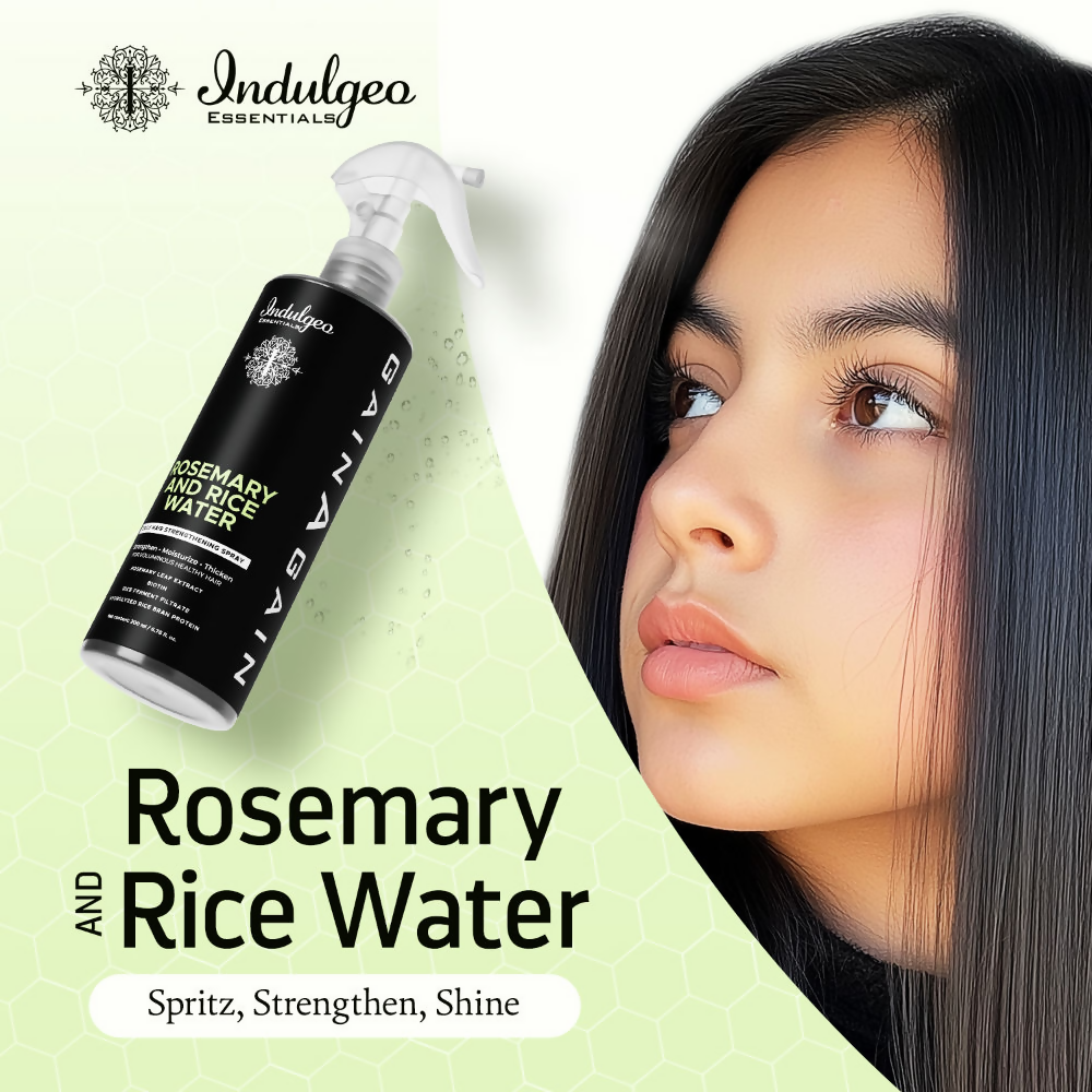 Indulgeo Essentials Rosemary And Rice Water Hair Growth Spray | Grocsy