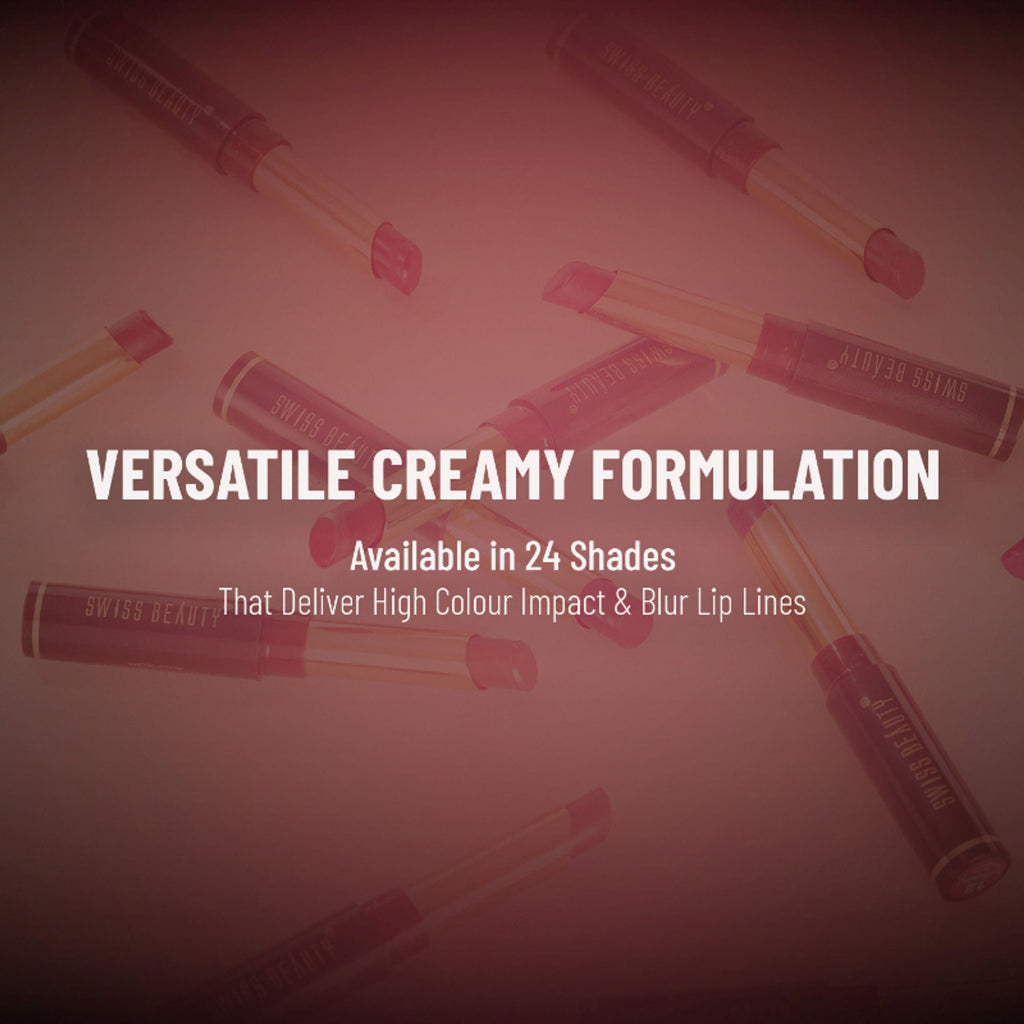 Swiss Beauty Non-Transfer Matte Lipstick - 16 Red Letter | Grocsy