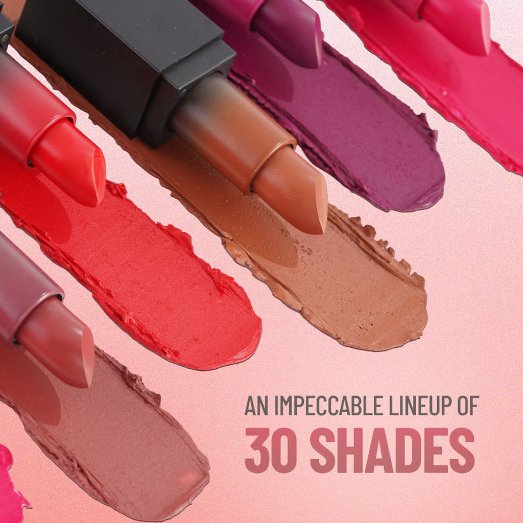 Swiss Beauty HD Matte Lipstick , High Coverage , Lightweight - 24 Naked | Grocsy