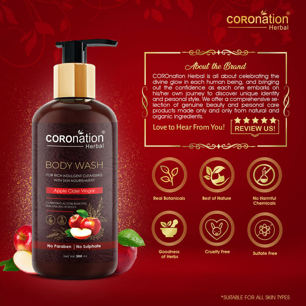 Coronation Herbal Apple Cider Vinegar Body Wash | Grocsy