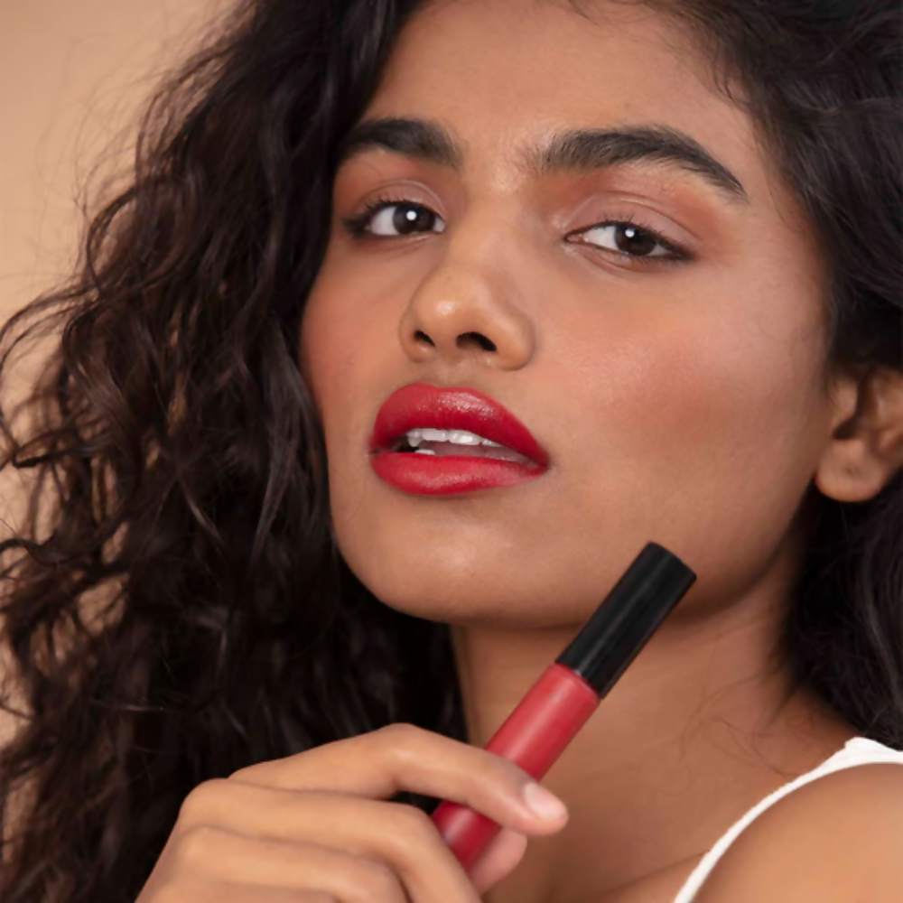 Ruby's Organics Lip Crème - Scarlet | Grocsy