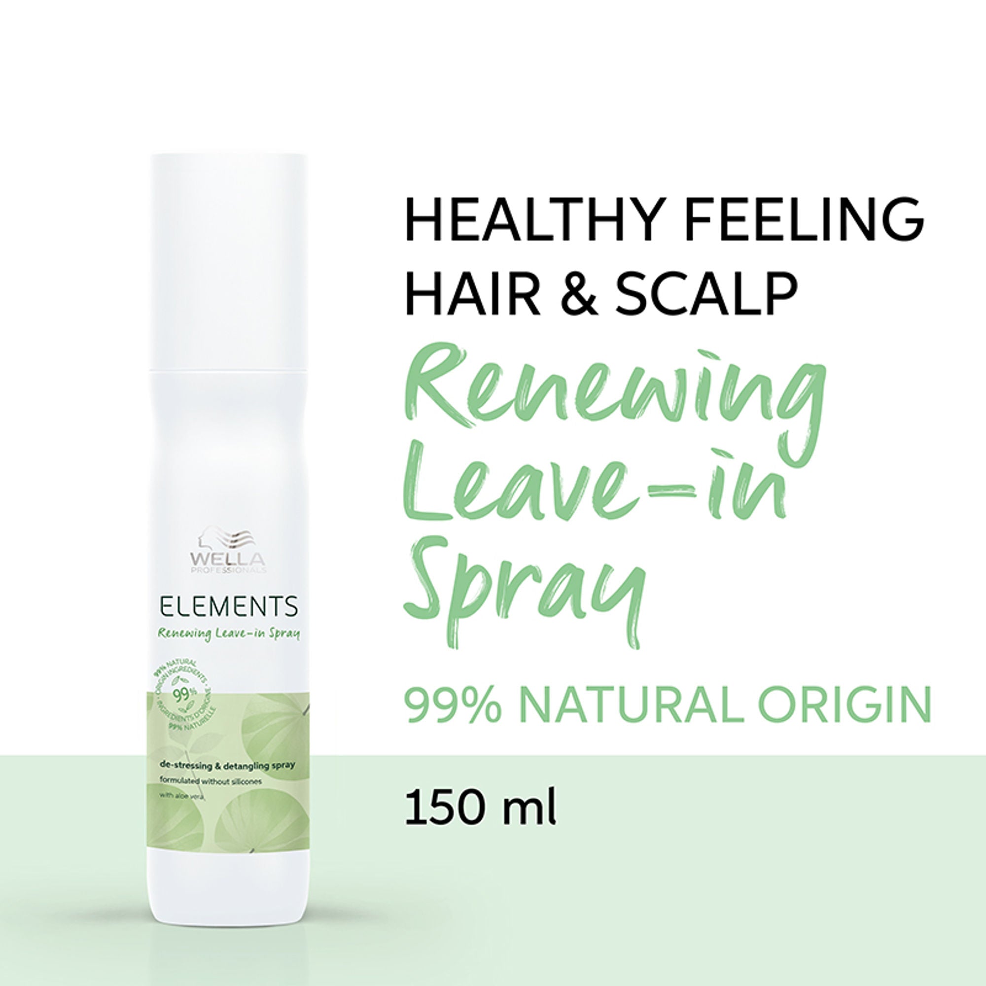 Wella Professionals Elements Renewing Leave-in Spray-for All Hair Types, Normal To Oily Scalp | Grocsy