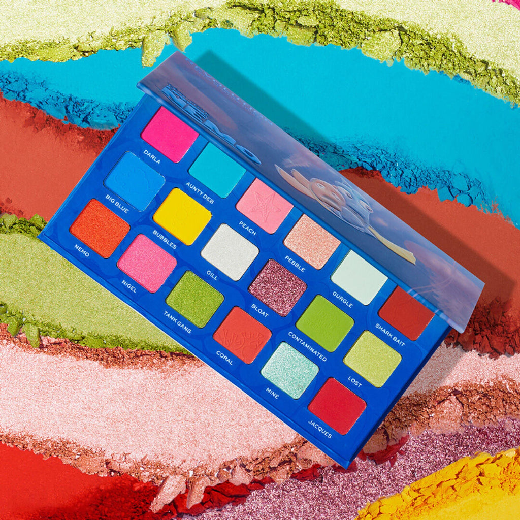 Makeup Revolution Disney Pixar鈥橲 Finding Nemo X Revolution Eyeshadow Palette | Grocsy