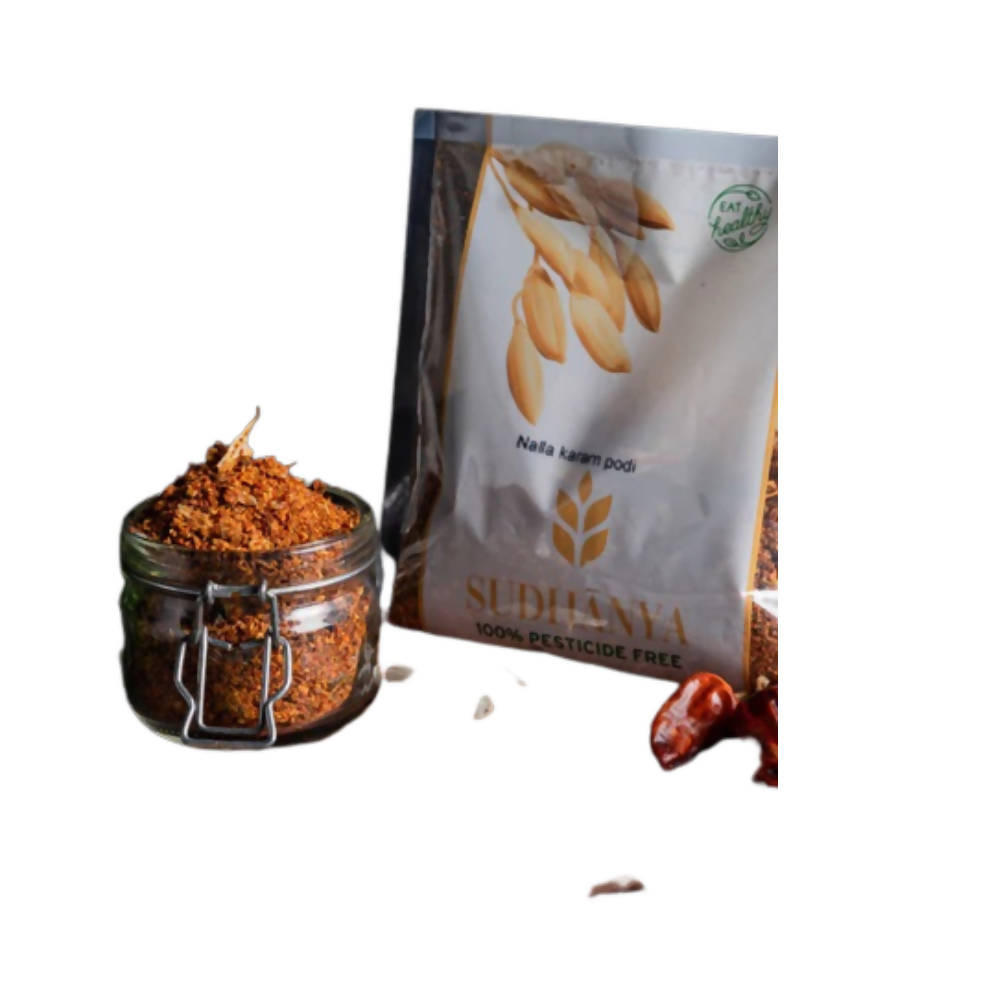 Sudhanya Organic Nalla Karam Podi | Grocsy
