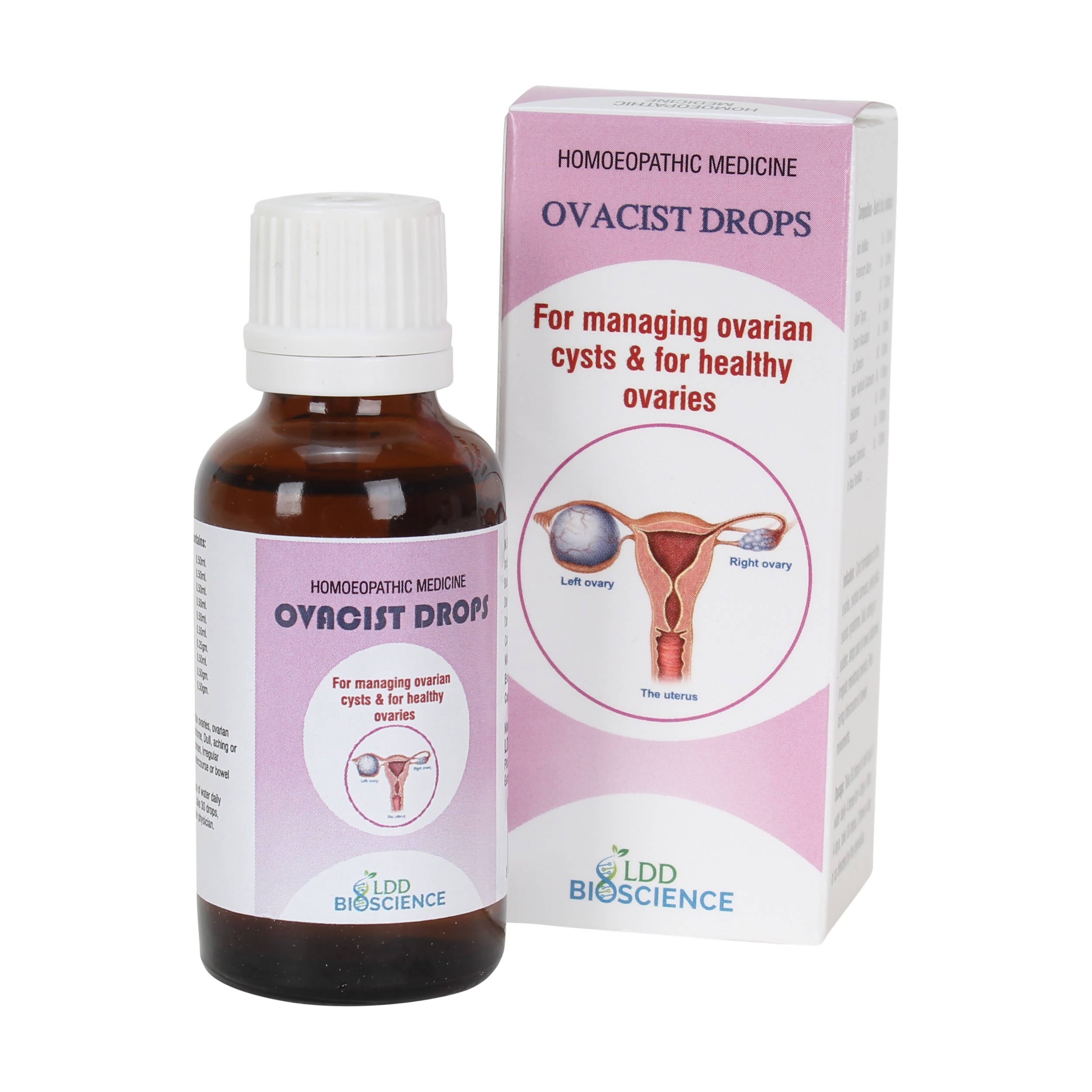LDD Bioscience Homeopathy Ovacist Drops | Grocsy