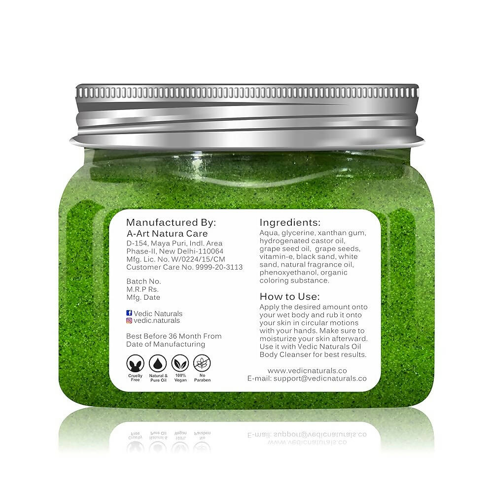 Vedic Naturals Grape Body Scrub | Grocsy