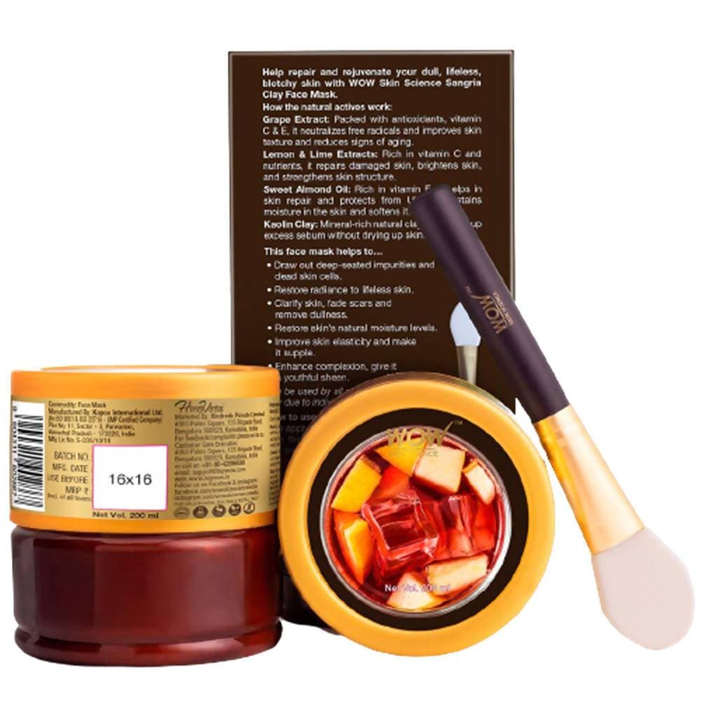 Wow Skin Science Sangria Face Mask | Grocsy