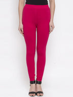 TAG 7 Women Pack Of 2 Solid Churidar-Length Leggings | Grocsy