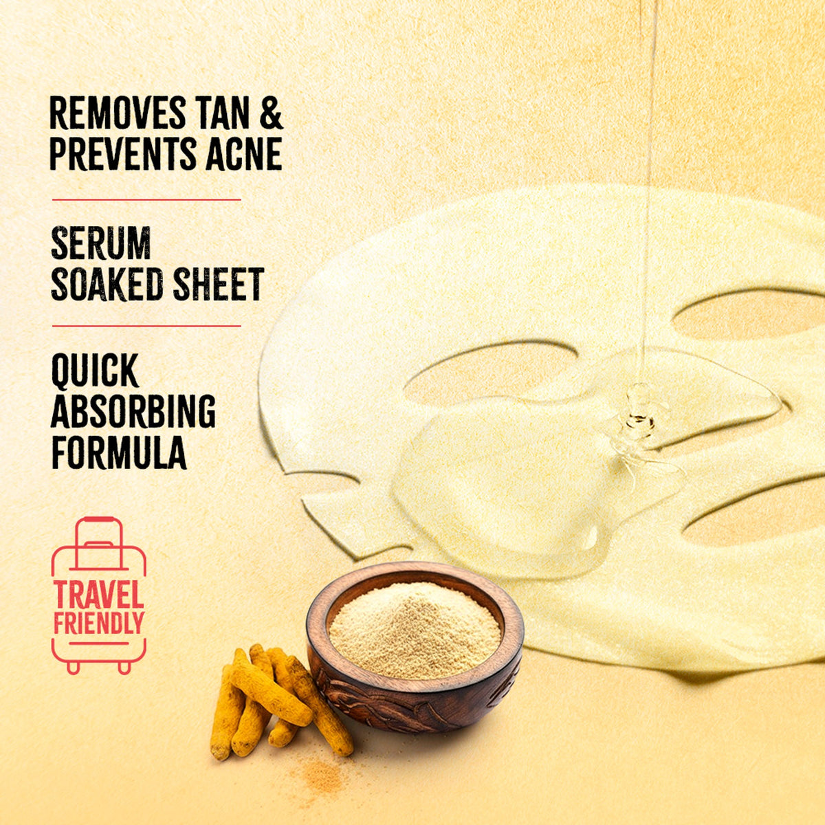Nykaa Green Tea + Aloe Vera Sheet Mask For Hydrated Skin - Formulated in Korea - For All Skin Types - Besan & Turmeric | Grocsy