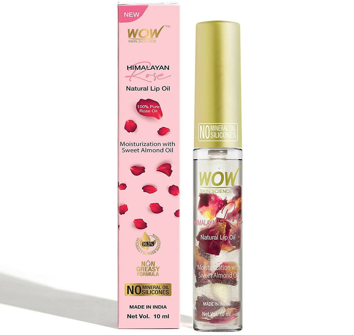 Wow Skin Science Himalayan Rose Lip Oil | Grocsy