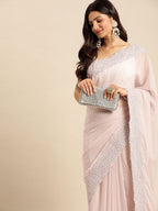 kasee Embellished Beads and Stones Saree | Grocsy