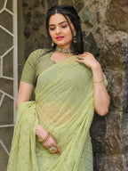 Tikhi Imli Embellished Sequinned Saree | Grocsy