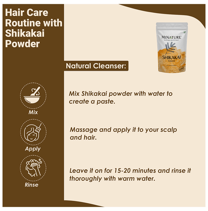 Minature Shikakai Organic Powder | Grocsy
