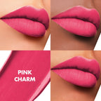 Lakme Cushion Matte Lipstick - Pink Charm | Grocsy