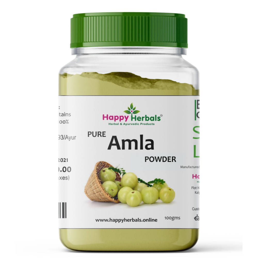 Happy Herbals Amla Powder | Grocsy