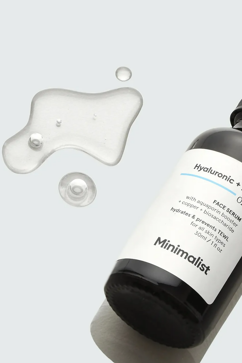 Minimalist Hyaluronic + PGA 2% Face Serum | Grocsy