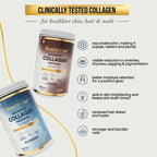 Beautywise Advanced Marine Collagen Anti-Aging Powder - Glutathione, HA & Biotin - Cocoa | Grocsy
