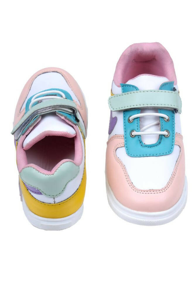 Tiny Bugs Unisex Color Block Sneakers - Multi | Grocsy