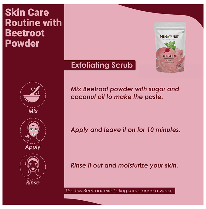 Minature Beetroot Spray Dried Powder | Grocsy