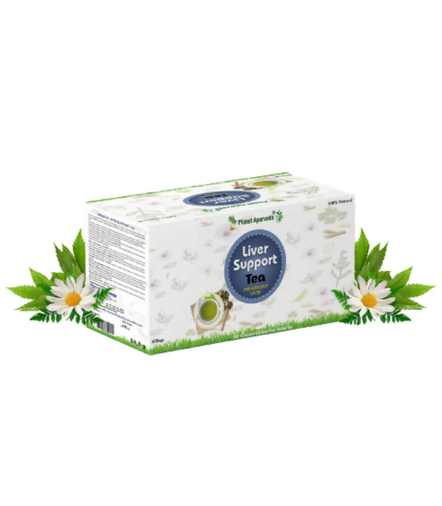 Planet Ayurveda Liver Support Tea | Grocsy