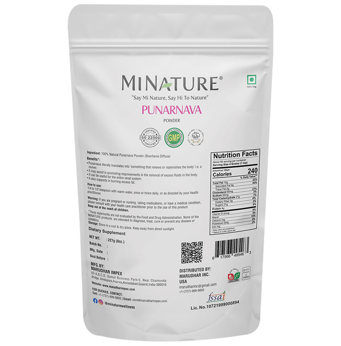 Minature Punarnava Powder | Grocsy