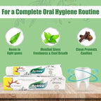 Dr. Morepen Active Smile Herbal Toothpaste with Neem, Clove & Menthol | Grocsy
