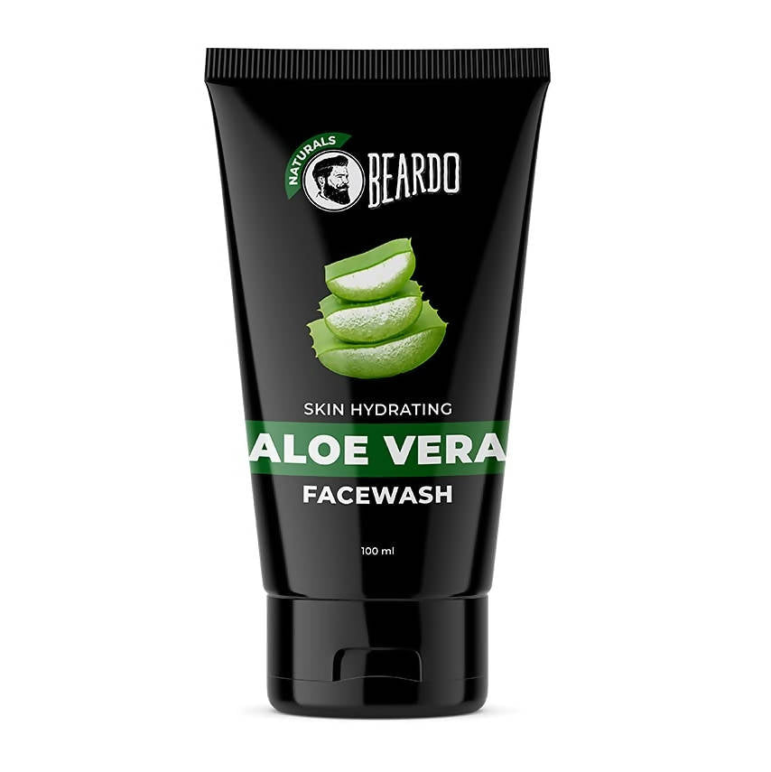 Beardo Skin Hydrating Aloe Vera Face Wash (For Dry Skin) | Grocsy