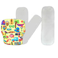 Kindermum Nano Pro Aio Cloth Diaper (With 2 Organic Inserts And Power Booster)- Vacation For Kids | Grocsy