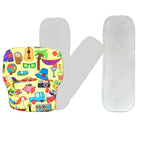 Kindermum Nano Pro Aio Cloth Diaper (With 2 Organic Inserts And Power Booster)- Vacation For Kids | Grocsy